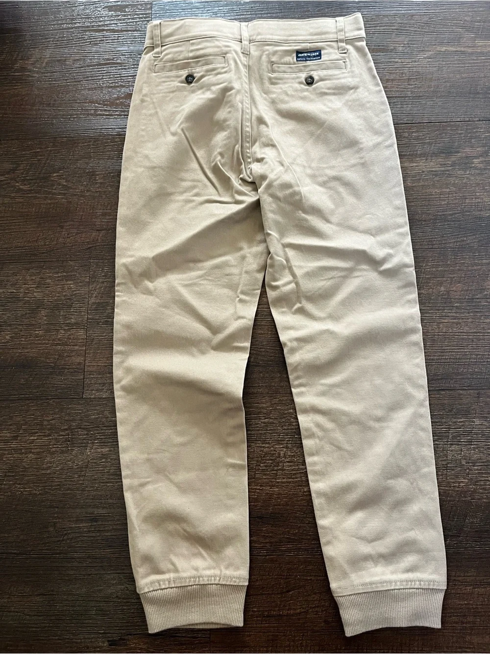 Janie and Jack Khaki Casual Jogger Pants